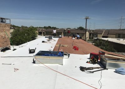 TPO Roof Membrane Cleaning