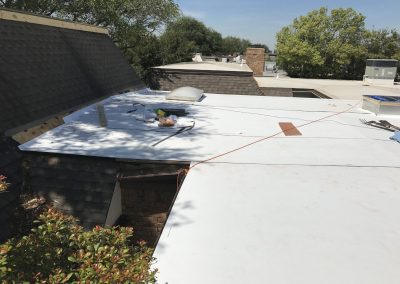 TPO Roof Membrane Cleaning
