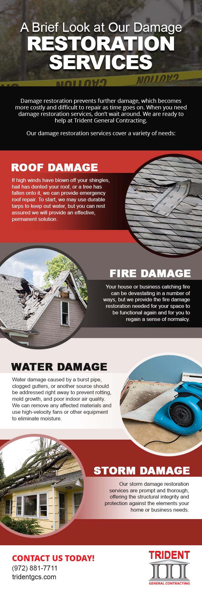 A Brief Look at Our Damage Restoration Services